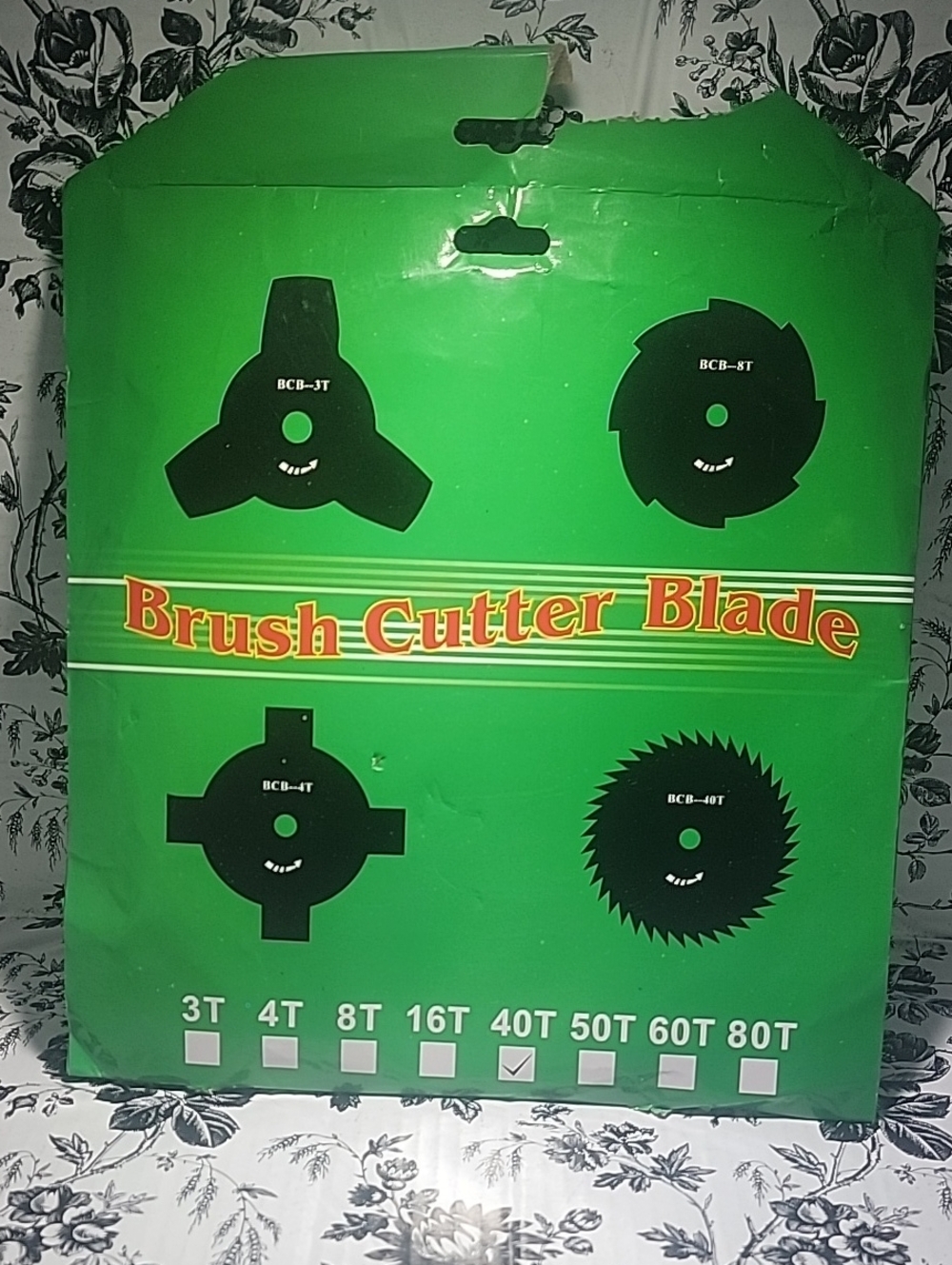 Brush Cutter Blade - Green - 40T